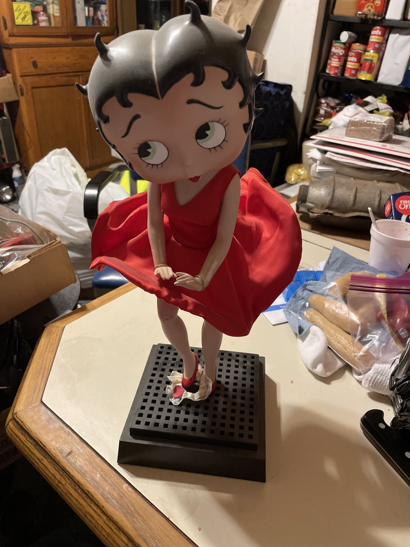 Betty Boop Porcelain Statue