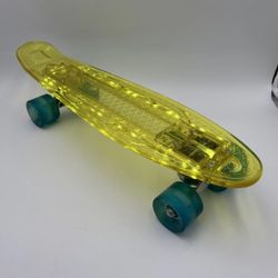 Clear Yellow skateboard - $30 Obo 