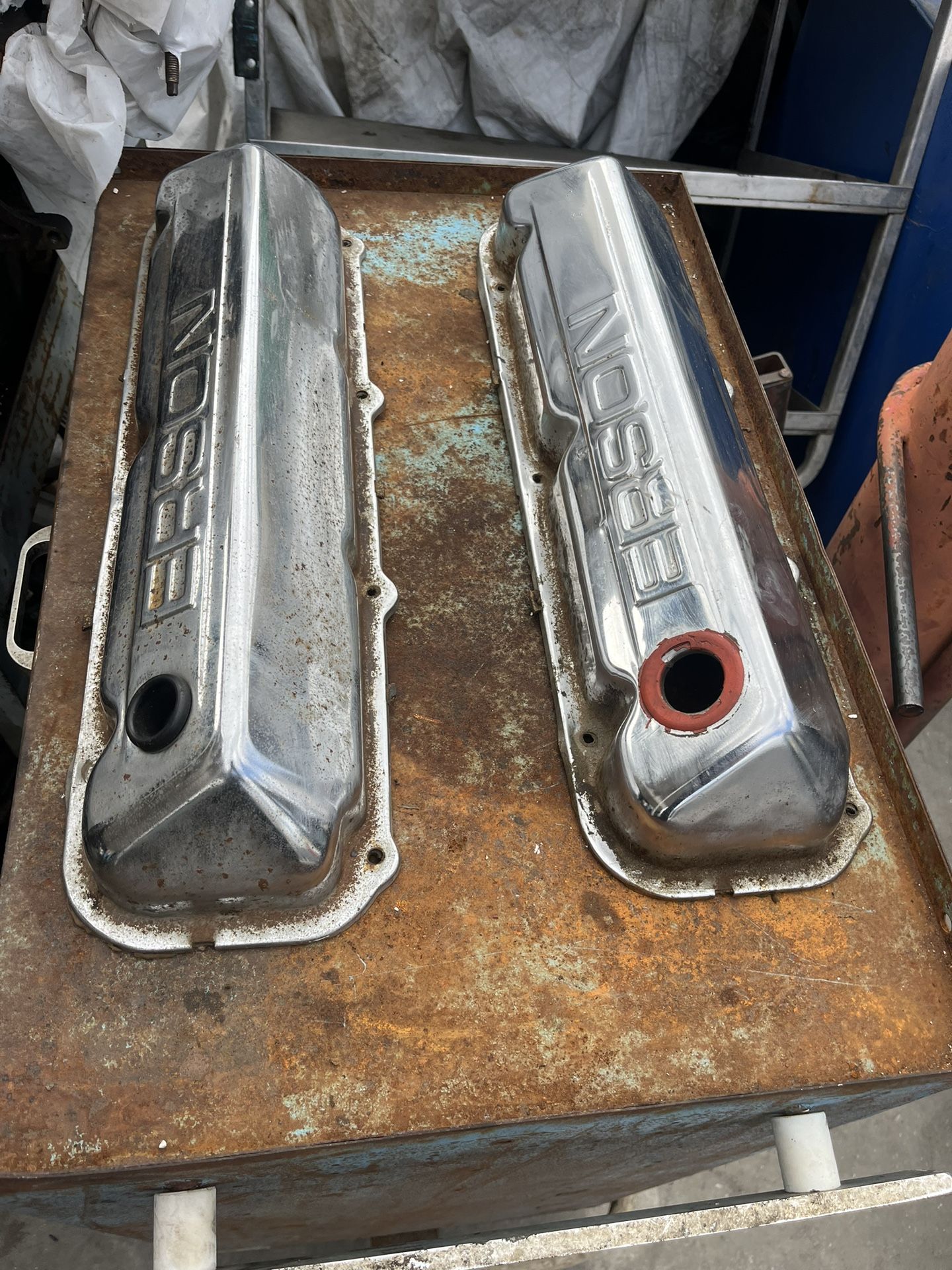 Chrome Valve Covers - Chevrolet Small Block
