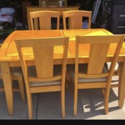 Wood Dining Set