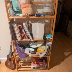 Wooden Book Shelf