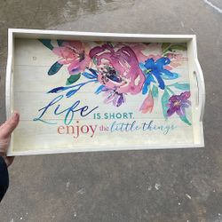 Decorated Tray