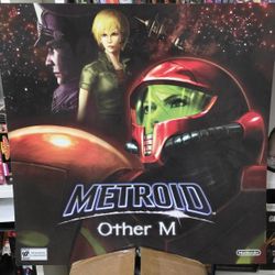 Official Nintendo Metroid Hard Plastic Poster