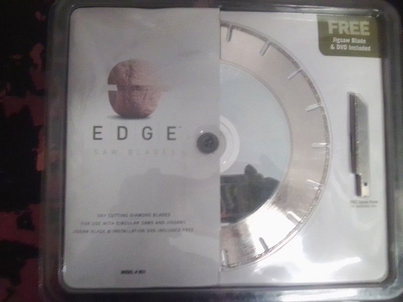 Diamond Edge Professional Saw Blade Model Number 803 Flooring.