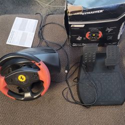 THRUSTMASTER Ferrari Racing Wheel Red Legend Edition Joystick (For PS3, PC)