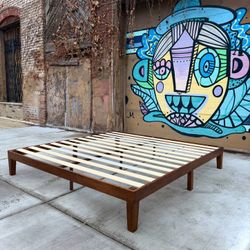 Nice Sleek King Size Platform Bed Frame(Delivery Available)