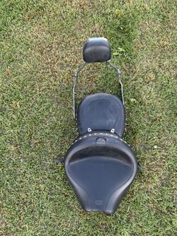 Two-Piece Seat with Driver Backrest Back Rest 