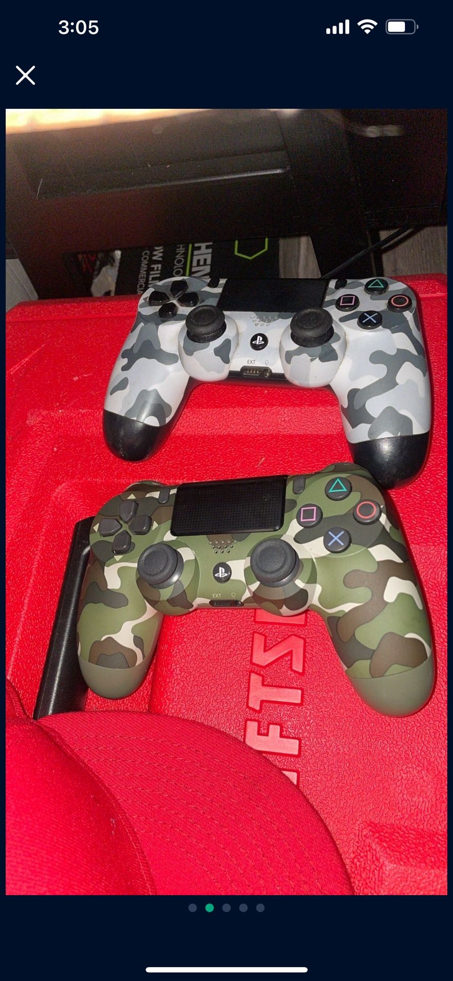 PlayStation 4 Controller Full Battery No Charger $35