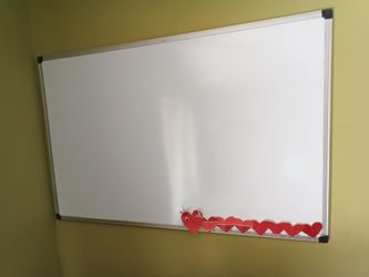Wall mounted white boards
