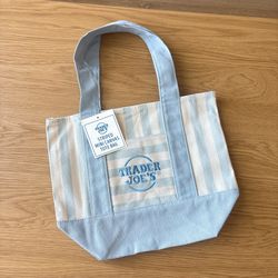 Trader Joe’s Stripe Mini Tote Bag