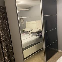 One Tall And Long Clothing Closets