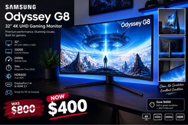 Samsung Oddyssey neo g8 monitor