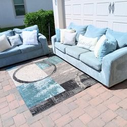 Sofa and Loveseat Set 