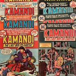 DC Kamandi Comics. 8 Issues 