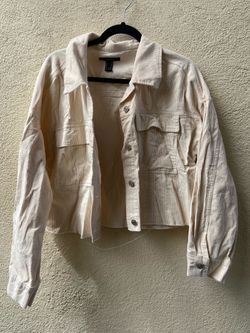 Beige Corduroy Jacket