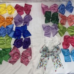 Over Size Bows For Girls  (20 Total )
