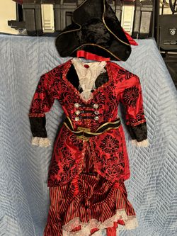 Girls pirate costume size 5/6