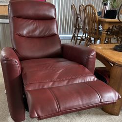 Almost new Vinyl Recliner