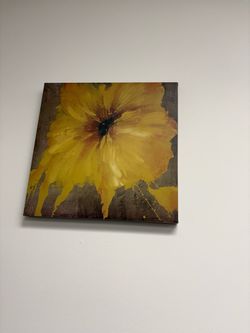 2 small and 1 large painting