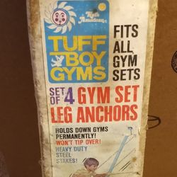 Tuff Boys Gyms Set Of 4 Gym Set Leg Anchors
