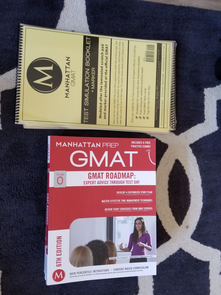 GMAT Manhattan Prep Strategy Books - 6th Edition