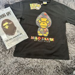 Bape Milo Black T Last One Before Restock Not Gonna Be This Low Again 