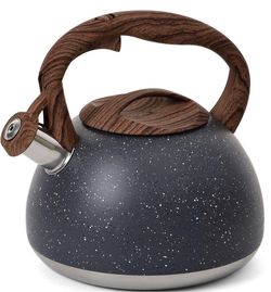 2.8 QT Stone Marble Finish Tea kettle