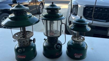 Vintage Coleman Lanterns 1962