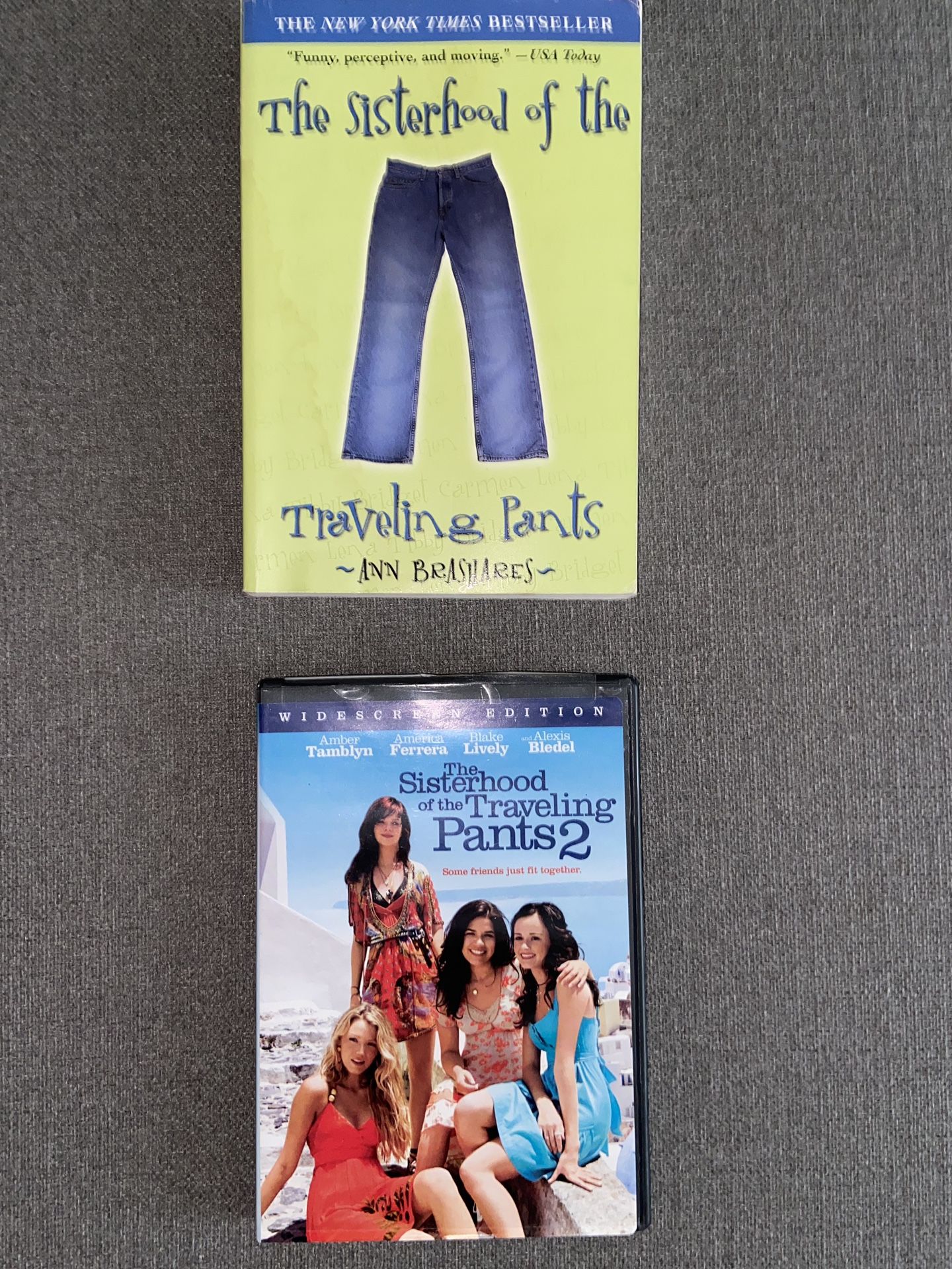 Sisterhood of the Traveling Pants Novel & DVD Set
