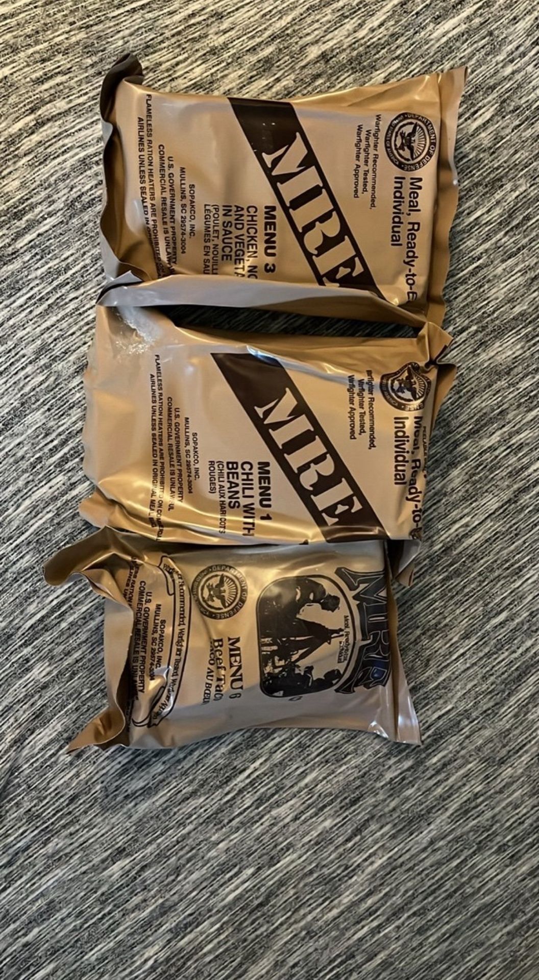 MREs