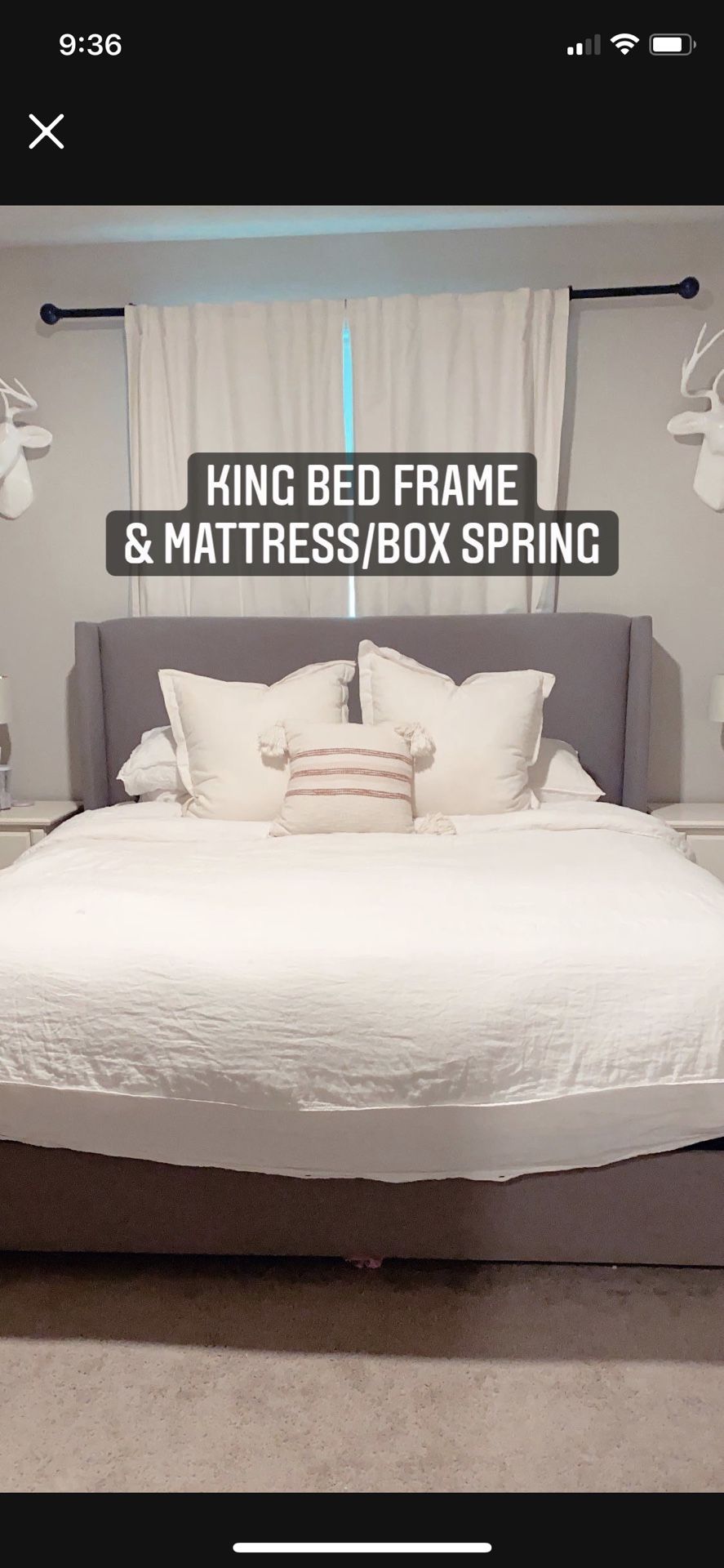 King Bed Frame (bed Frame Only) 