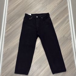 H&M Black Loose Fit Denim Jeans Men’s 33x32 — Great Condition