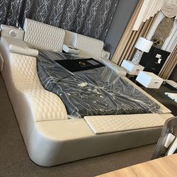 Beige Transformer bed  Queen