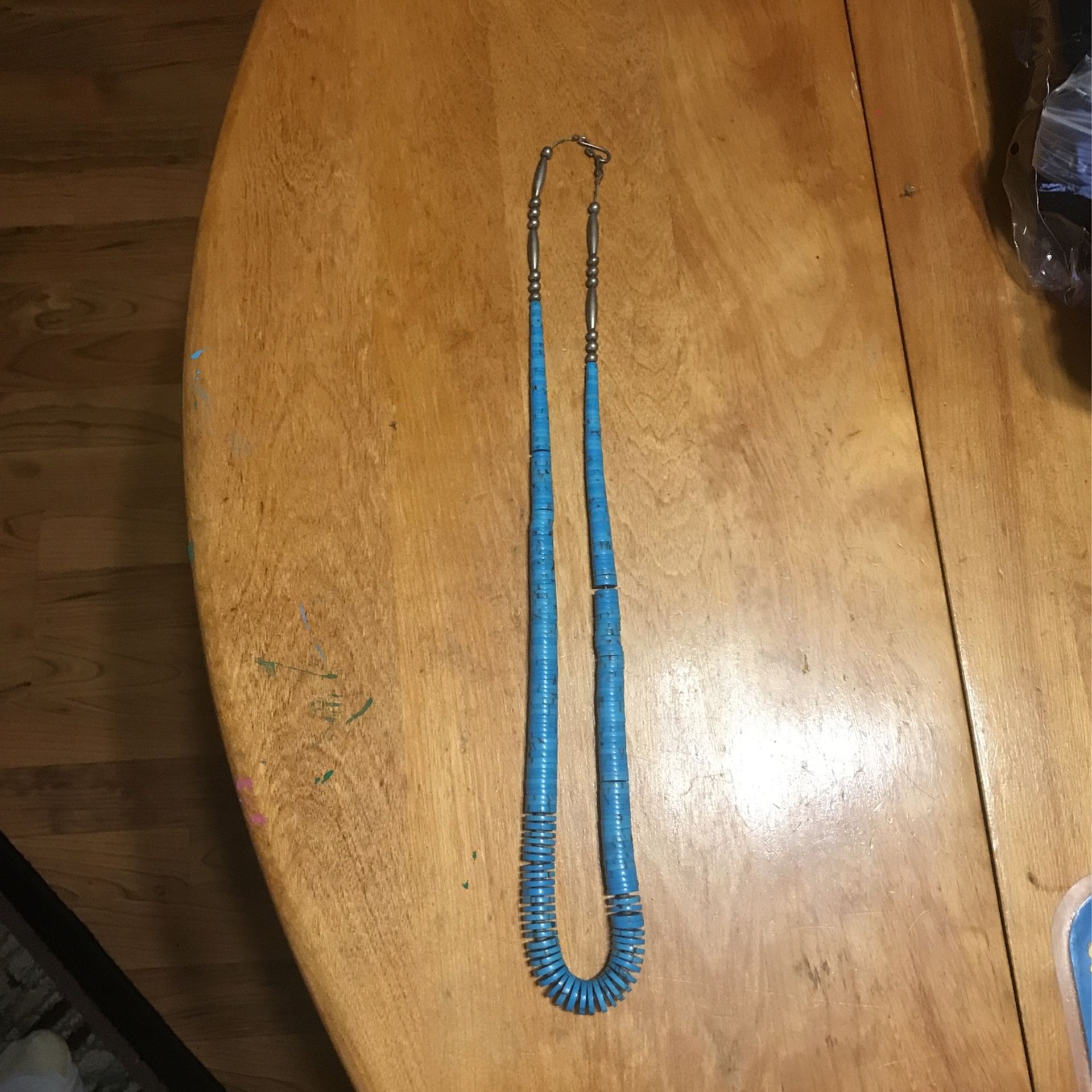 Nice Turquoise Necklace Beautiful Color