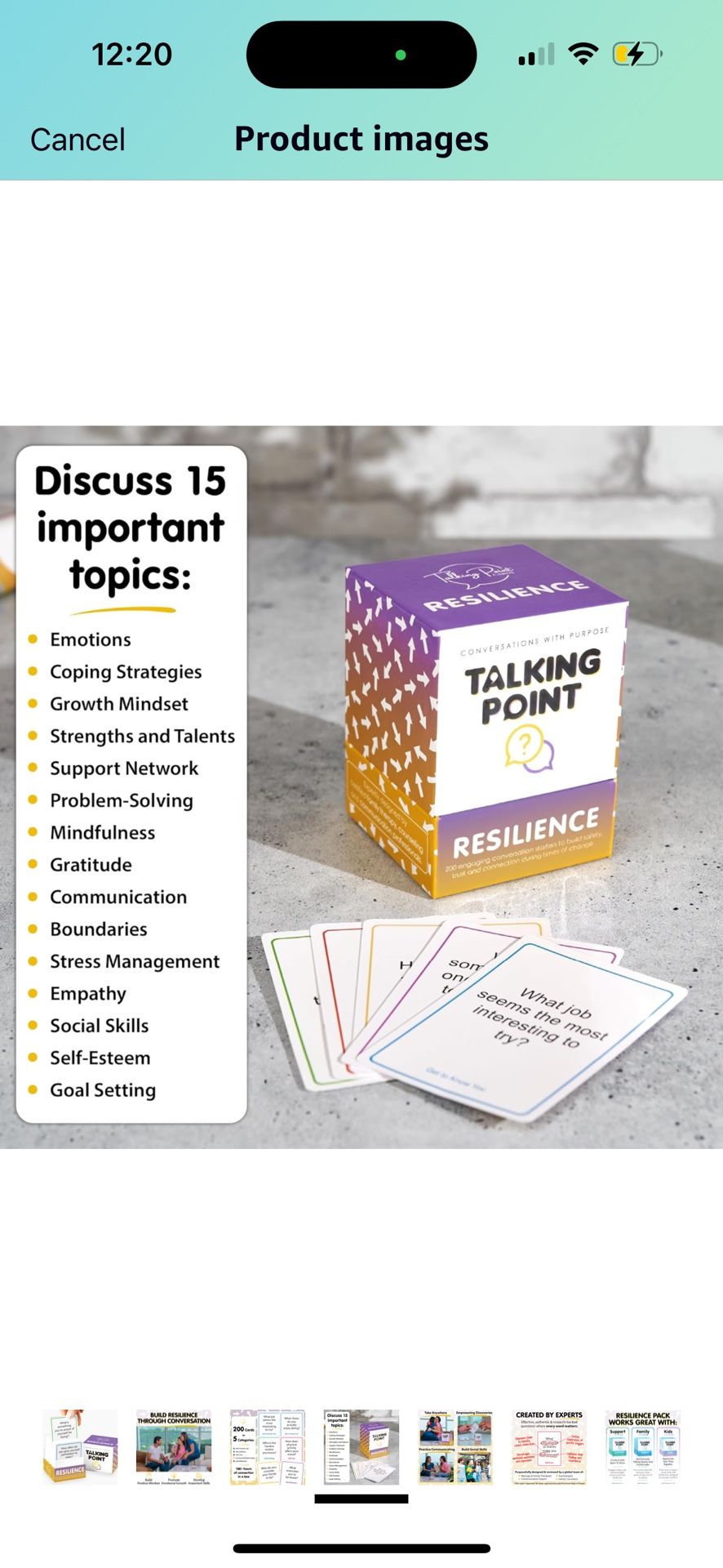 200 Resilience Conversation Starter Cards for Stronger Families - Build Trust, Safety and Connection Through Transitions or Life Changes - Deeper Disc