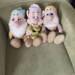 Walt Disney Snow White Dwarf Dolls