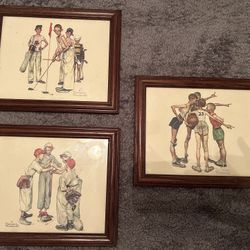 Framed Norman Rockwell Art Prints
