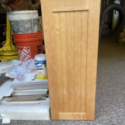 Wooden Cabinet   New  2 Interior Shelves 