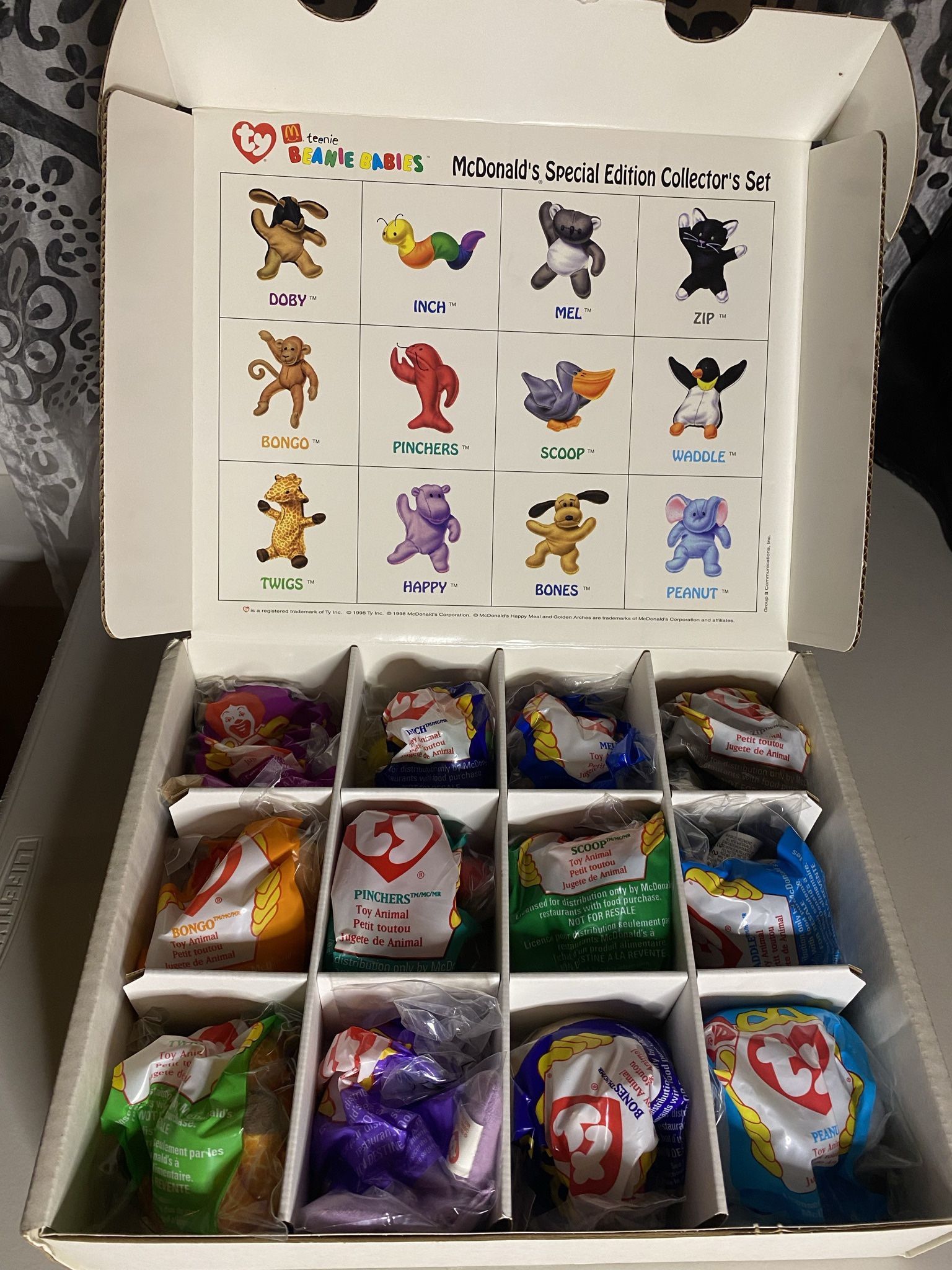 LOT MCDONALDS BEANIE BABIES