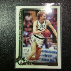 LARRY BIRD CELTICS TOPPS NBA SPORTS CARD!