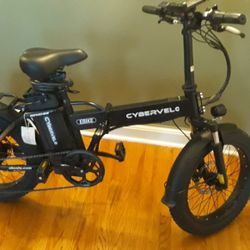 Cybervelo 1000 W, 48V  Folding E Bike