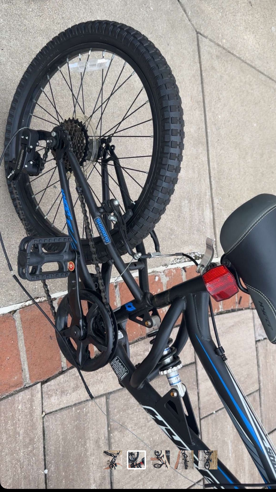 Kids Bike Hyper Shocker Bicycle Steel Suspension Frame 20