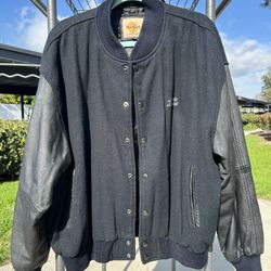 Vintage Hard Rock Cafe Save The Planet Bomber Jacket Size X-Large 