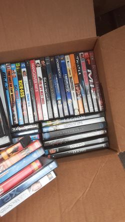 Hundreds of dvds