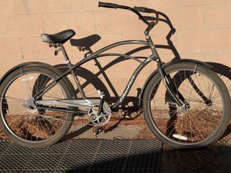 Electra Beach Cruiser. Steel Frame Single Speed W/Coaster Brake. Complete Bike, Good Cond. Been Sitting In Garage For Years. Really Dusty Needs A Good