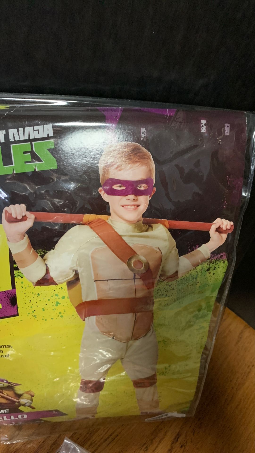 Teenage Mutant Ninja Turtles Donatello Halloween Costume Child’s M (8-10)