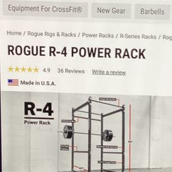 Rogue R 4 Power Rack