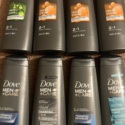 Men’s Dove Hair Shampoo 2/$5