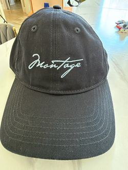 Montage Embroidered Dad Hat baseball cap
