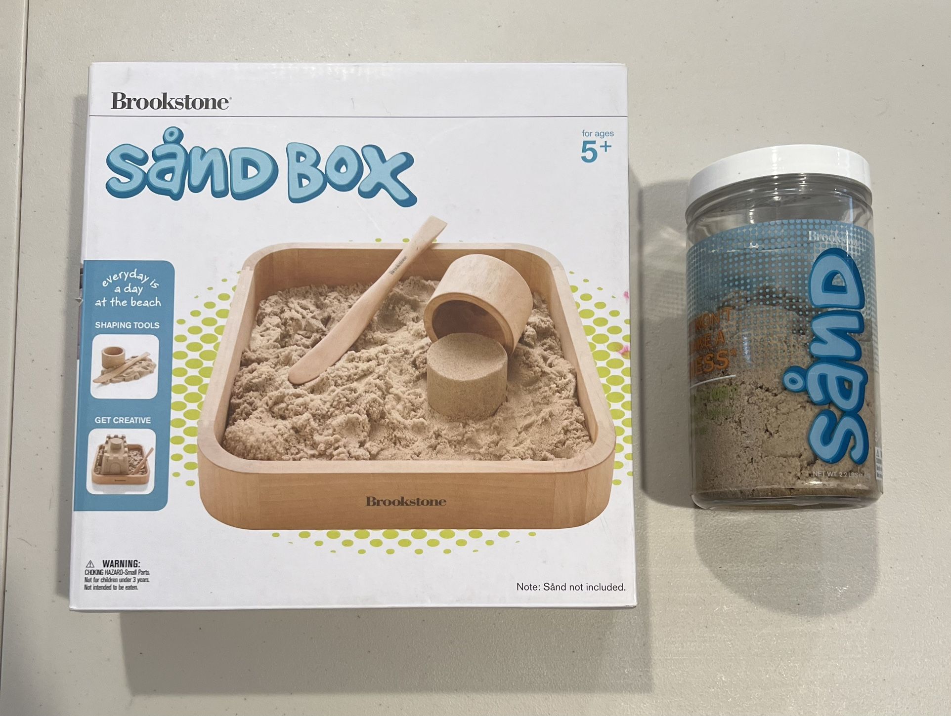 Brookstone Sand Box With Sand